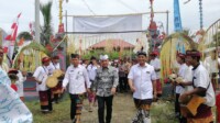 Bupati Yusra Alhabsyi Hadiri Perayaan Dharma Santi Umat Hindu