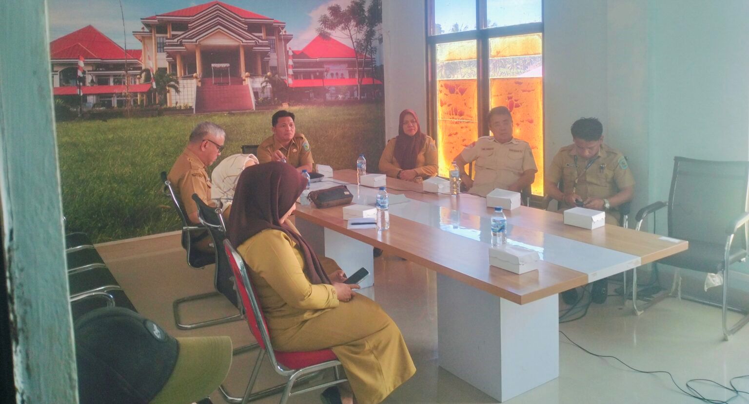Wabup Bolmong Dony Lumenta Ikut Webiner Tim Terpadu P4GN