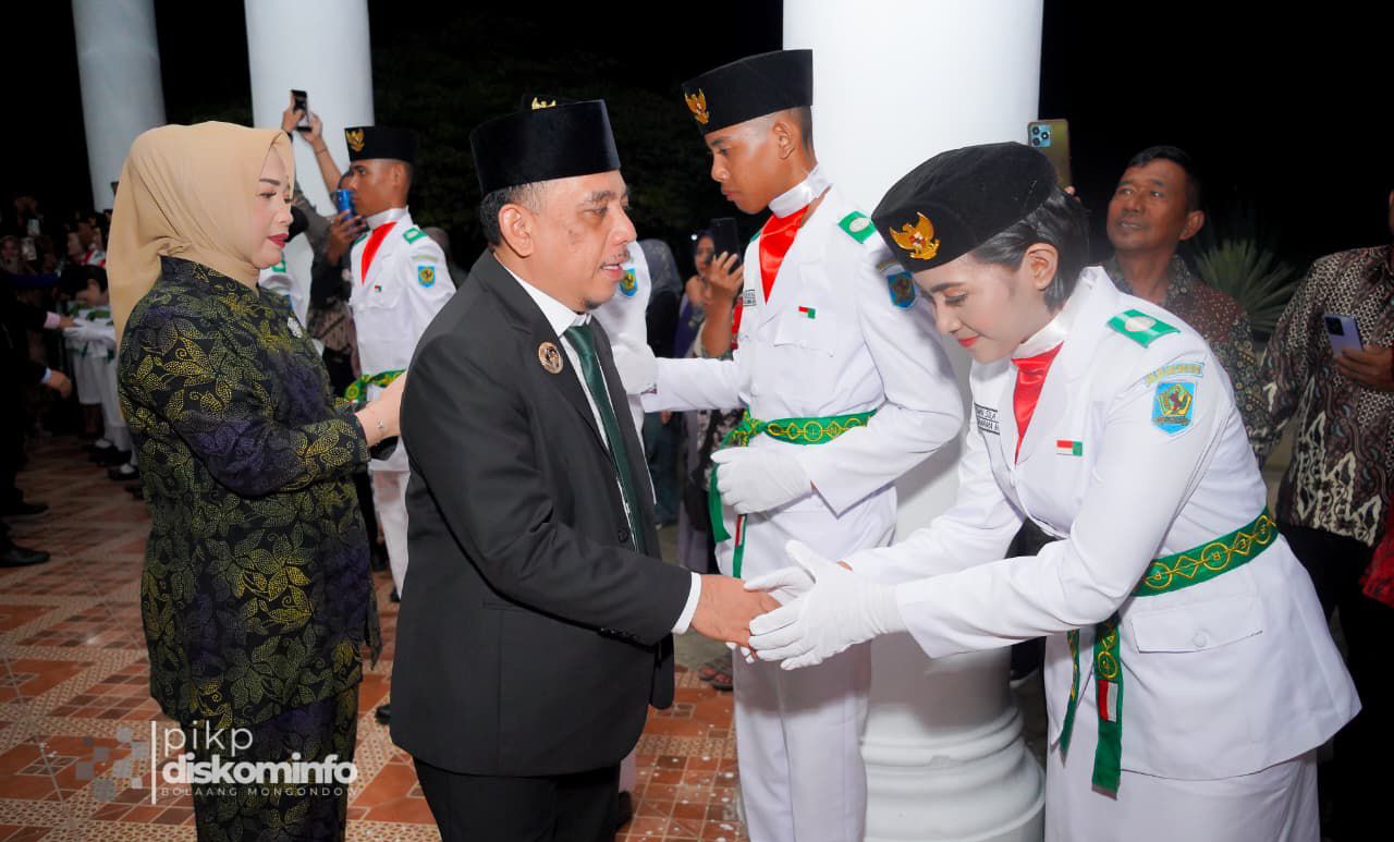 36 Calon Paskibraka Bolmong Dikukuhkan