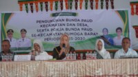 Kalsum Alhabsyi Kukuhkan Bunda PAUD se Kecamatan Dumoga Barat