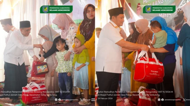 Pemkab Bolmong Gelar Safari Ramadhan di Desa Pangi