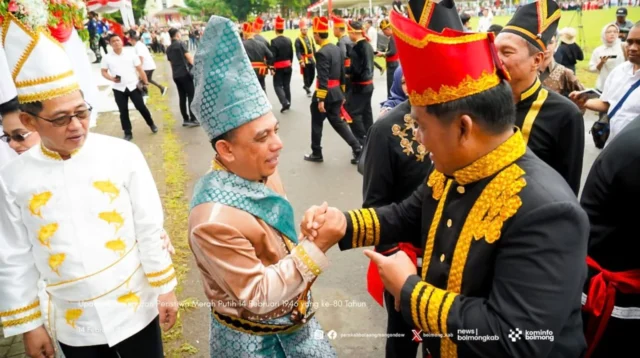 Bupati Yusra Alhabsyi Ikut Upacara Peringatan 80 Tahun Peristiwa Merah Putih