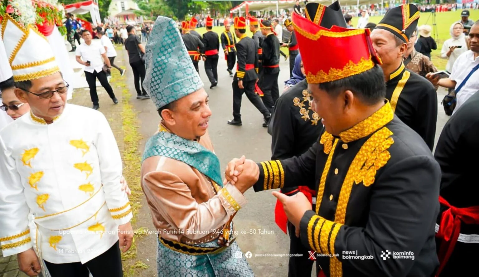 Bupati Yusra Alhabsyi Ikut Upacara Peringatan 80 Tahun Peristiwa Merah Putih