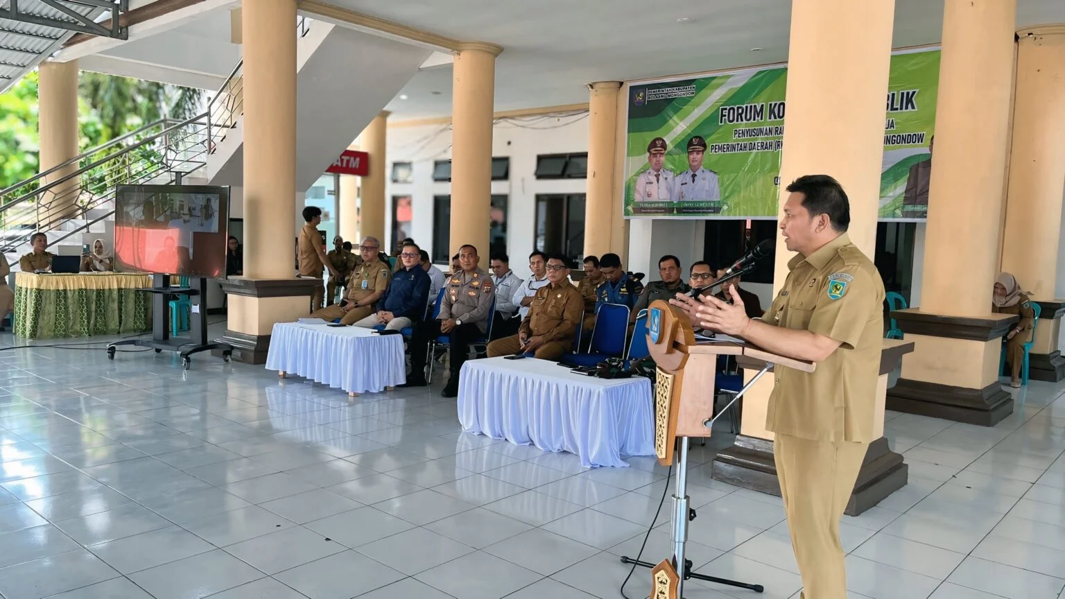Wabup Dony Lumenta Buka Forum Konsultasi Pulblik RKPD Bolmong 2027