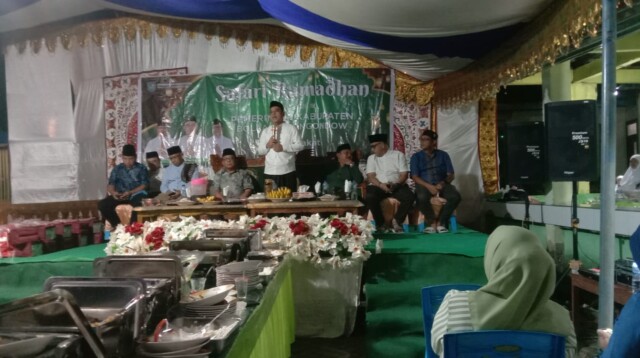 Bupati Yusra Alhabsyi gelar Safari Ramadhan di Desa Tudu Aog